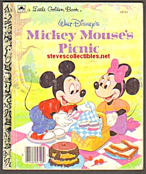 Mickey Mouse's Picnic Little Golden Book