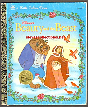 Beauty And The Beast - Disney - Little Golden Book