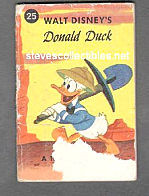 Disney Donald Duck's Wild Goose Chase - Tiny Golden Bk