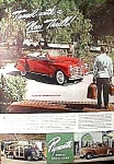 1941 PLYMOUTH WOODIE & Conv. Auto Ad
