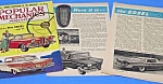 1958 EDSEL AUTO Cover/Magazine Article