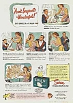 Cutest 1944 GRACIE ALLEN Swan Soap Ad