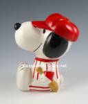 SNOOPY Beagle VINTAGE BANK Baseball Uniform