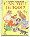 ROMPER ROOM CAN YOU GUESS? Wonder Book