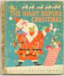 THE NIGHT BEFORE CHRISTMAS Little Golden Book -1949