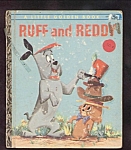 RUFF AND REDDY - Little Golden Book