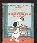 DISNEY LUCKY PUPPY (101 Dalmatians)- Little Golden Book