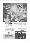 1943 Nurse Wartime Theme ARGUS  CAMERA Ad