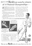1927 KEDS Sneakers TENNIS THEMED Magazine Ad