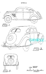 Patent Art: 1934 DESOTO AIRFLOW (Rear) AUTOMOBILE