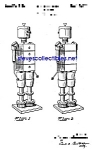Patent Art: 1940s American Viscose ROBOT - Mech. Man