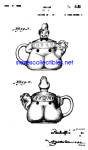 Patent Art: 1940s SHAWNEE Tom Pipers Son TEAPOT