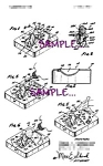 Patent Art: 1970s THINGMAKER TOY MOLDS - matted