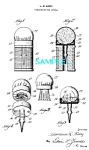 Patent Art: 1930s Sewing SPOOL PIN CUSHION