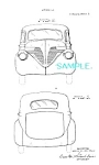 Patent Art: 1937, 38 WILLYS AUTOMOBILE