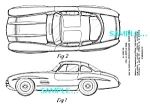 Patent Art: 1955 MERCEDES 300SL GULLWING COUPE AUTO