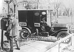 c.1920 U.S. POSTAL WORKER and VEHICLE Photo - 5 x 7