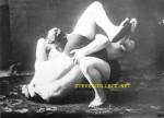 ca.1912 Hot MALE Wrestlers Wrestling Photo - GAY INT.