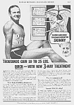 1936 DON'T BE SKINNY Magic Muscle Cure Ad