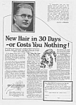 1924 Hair Restorer That REALLY Works QUACK Ad