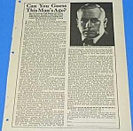 1922 ETERNAL YOUTH METHOD QUACK Ad