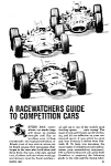 1967 RACEWATCHERS GUIDE Magazine Article