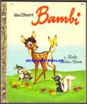 BAMBI - Disney - Little Golden Book