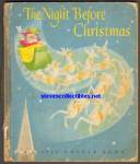 THE NIGHT BEFORE CHRISTMAS Little Golden Book -1946