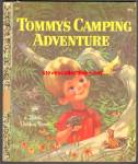 TOMMYS CAMPING ADVENTURE - Little Golden Book