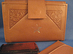 Eastern Star Leather Wallet
