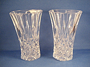 Two Waterford Cut Glass Water Or Juice Glasses