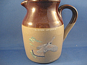 Painted Ned Smith Pearson Pottery Pitcher