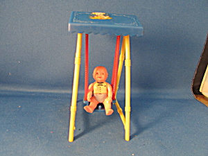 Plastic Baby Swing And Baby Doll