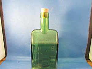 E.c. Booz's Old Cabin Whiskey Bottle