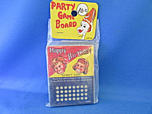 1930s Party Game Board