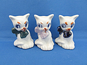 Three Little Kittens Made In Occupied Japan