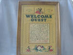Wooden Welcome Picture