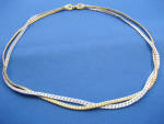 Avon Gold and Silver Necklace