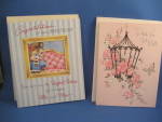 Two Vintage Greeting Cards