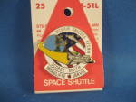 Challenger Mission STS-51L NASA Pin