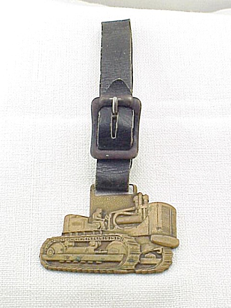 Vintage Allis-chalmers Missouri Tractor Large Machinery Watch Fob