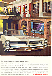 Pontiac Bonneville 2 Door Hardtop Ad 1964 Ad0567