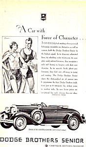 Dodge Senior Roadster Ad Ad0648