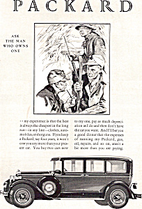 Ask The Man Who Owns One Packard Ad0689