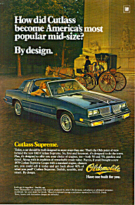 1979 Cutlass Supreme Coupe Ad0729