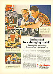 Studebaker Craftsmanship Ad 1946 Adl0019