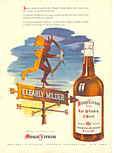 Mount Vernon Rye Whiskey Ad Adl0031 1945