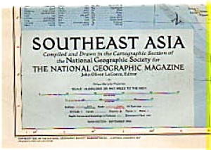 Southeast Asia Map Sep 1955 Auc0314