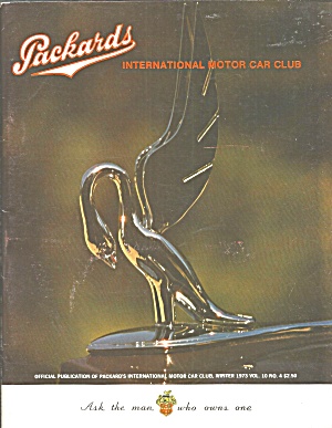 Packard Int Motor Car Club Magazine 1973 Vol 10 No.4 B2821