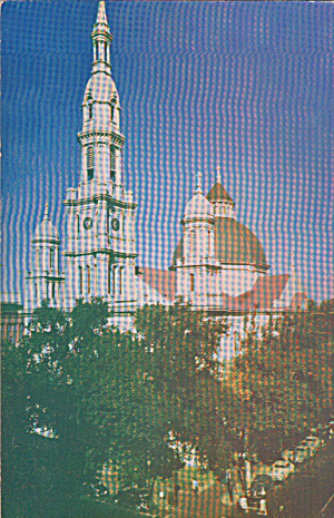 Sacramento California Cathedral Of The Blessed Postcard P40284